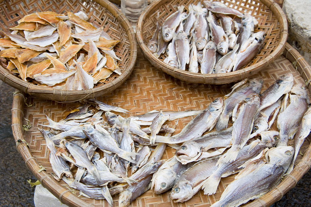 Dried fish